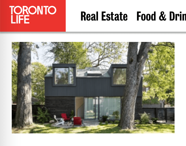 Toronto Life Profile Oriel Laneway House