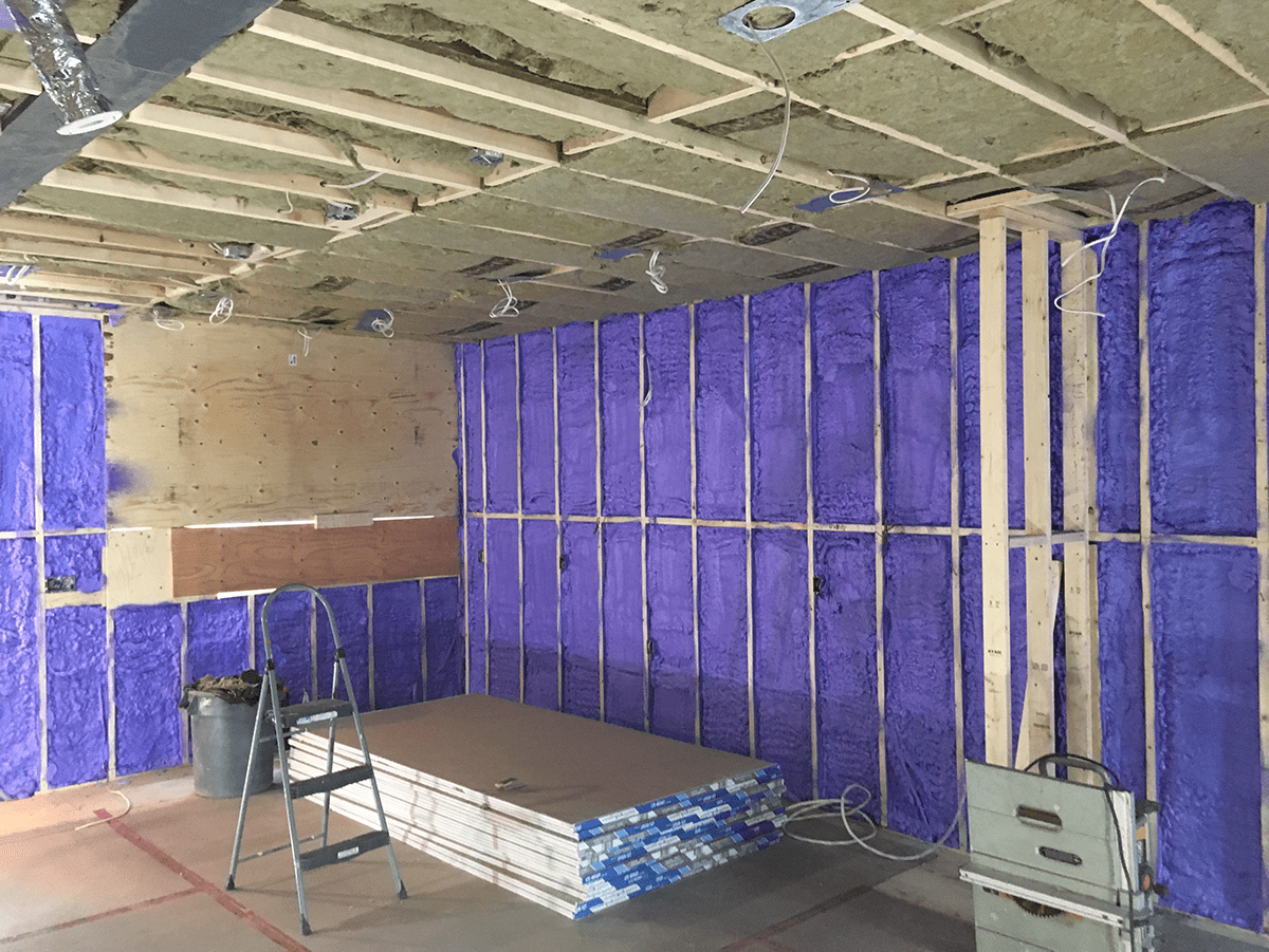 Toronto spray foam insulation for a major home renovation